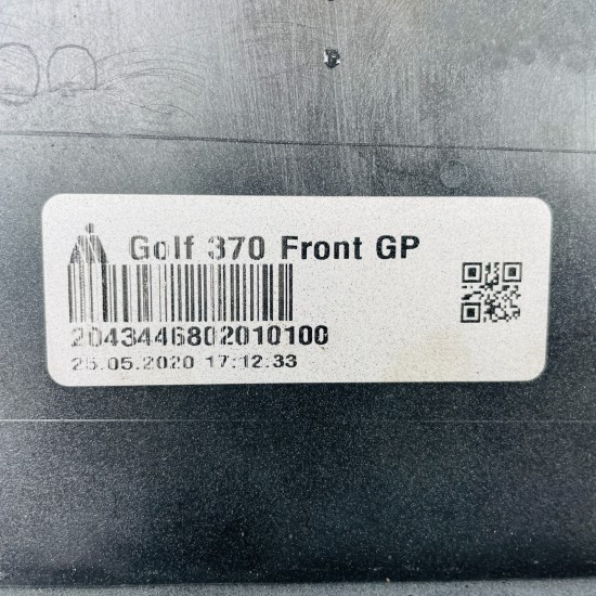 VW Golf Front Bumper Mk7.5 Facelift Se Genuine Grey 5g0807221fl 2017-2020 [Ba69]