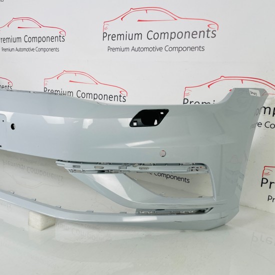VW Golf Front Bumper Mk7.5 Facelift Se Genuine Grey 5g0807221fl 2017-2020 [Ba69]