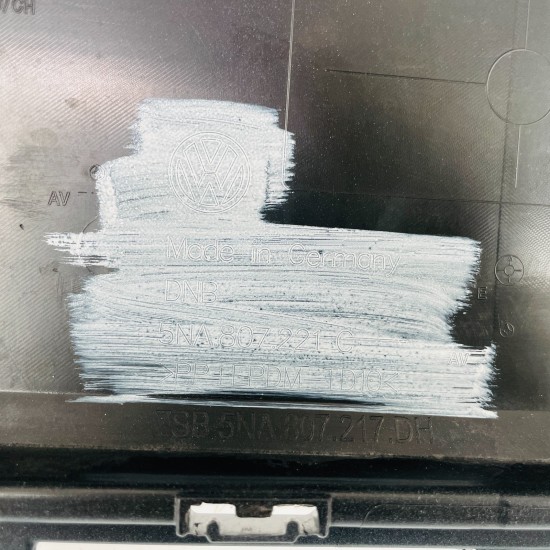 VW Tiguan Front Bumper Mk2 Se Facelift Genuine Blue 5na807221 | 2020-2023 [Ba80]