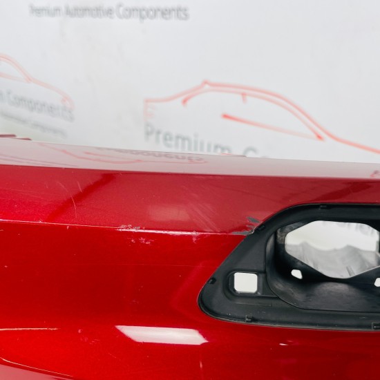 VW Tiguan Front Bumper Se Genuine Red Upper Section 5na807221 | 2016-2019 [Ba74]