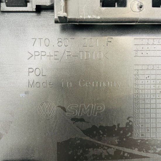 VW Multivan Front Bumper T7 Genuine Grey 7t0807221f | 2022-2025 [Ba93]