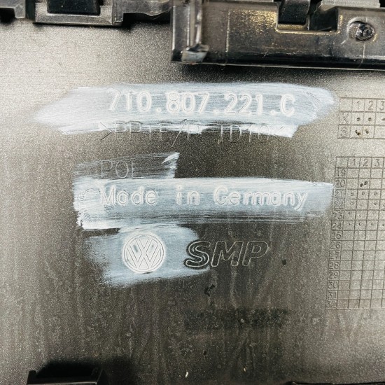 VW Multivan Front Bumper T7 Style Genuine Grey 7t0807221c | 2022 - 2025 [at78]