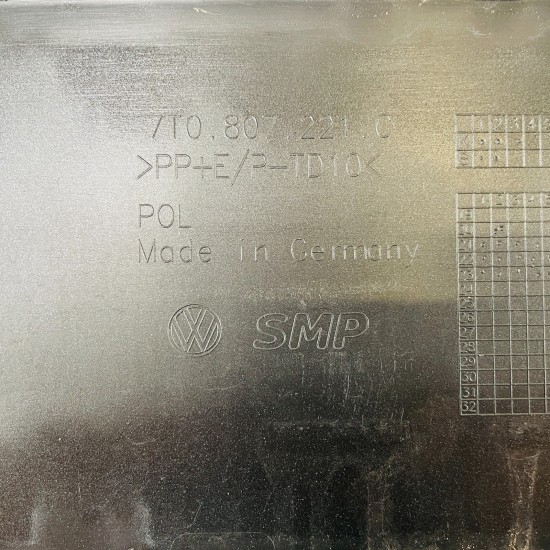 VW Multivan Front Bumper T7 Style Genuine Grey 7t0807221 | 2022-2025 [an26]