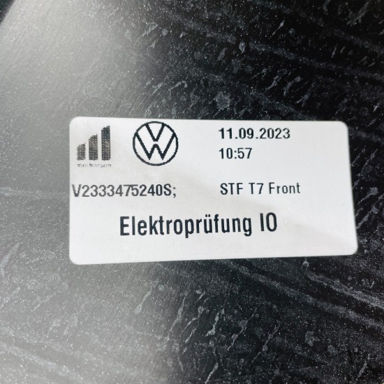 VW Multivan T7 Front Bumper Genuine White 7t0807221f | 2022-2025 [aj58]