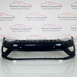 VW Golf Sportsvan Front Bumper Sv Genuine Blue 510807221f | 2015–2018 [Ba91]