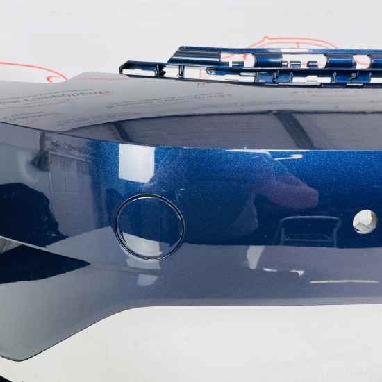 VW Golf Sportsvan Front Bumper Sv Genuine Blue 510807221f | 2015–2018 [Ba91]