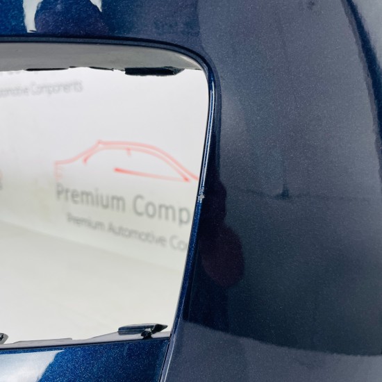 VW Golf Sportsvan Front Bumper Sv Genuine Blue 510807221f | 2015–2018 [Ba91]