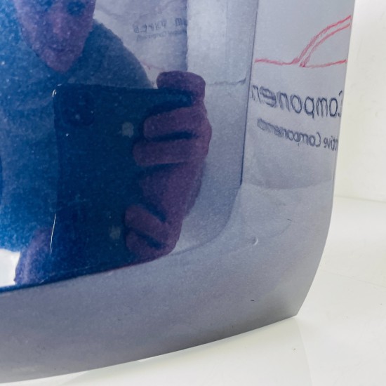 VW Golf Sportsvan Front Bumper Sv Genuine Blue 510807221f | 2015–2018 [Ba91]