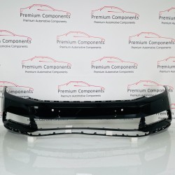 VW Passat Front Bumper B8 Face Lift Genuine Black 3g0807221a | 2015-2019 [Ba85]