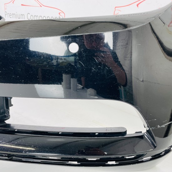 VW Passat Front Bumper B8 Face Lift Genuine Black 3g0807221a | 2015-2019 [Ba85]