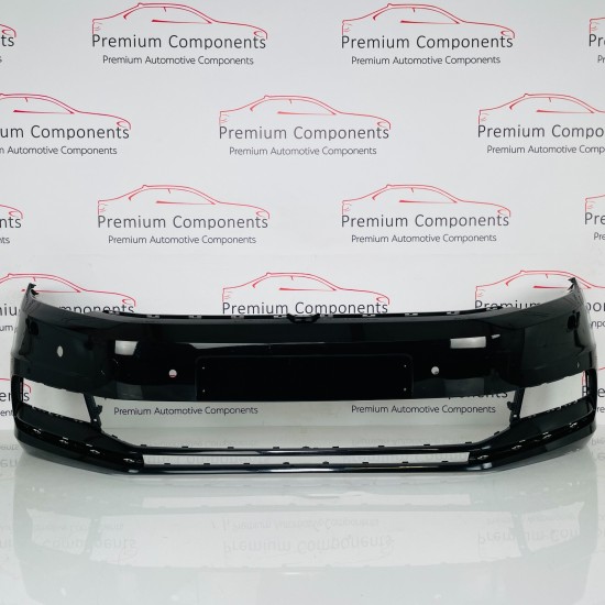 VW Touran Front Bumper Mk2 Highline Genuine Black 5ta807221al | 2015–2020 [ar19]