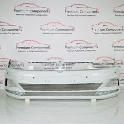 VW Polo Front Bumper Se 2g Genuine White 2g0807221 | 2017-2022 [Ba128]