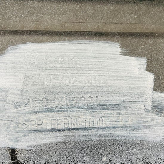 VW Polo Front Bumper Se 2g Genuine White 2g0807221 | 2017-2022 [Ba128]