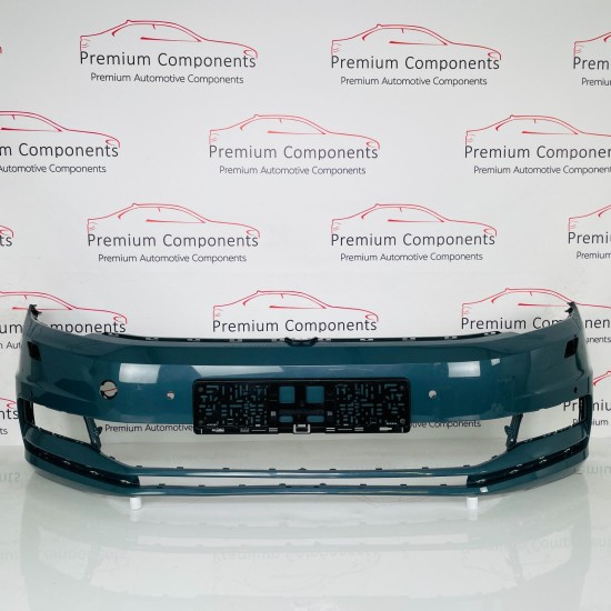 VW Touran Front Bumper Mk2 Highline Genuine Green 5ta807221al 2015-2020 [Ba126]