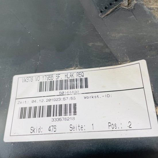 VW Touran Front Bumper Mk2 Highline Genuine Green 5ta807221al 2015-2020 [Ba126]