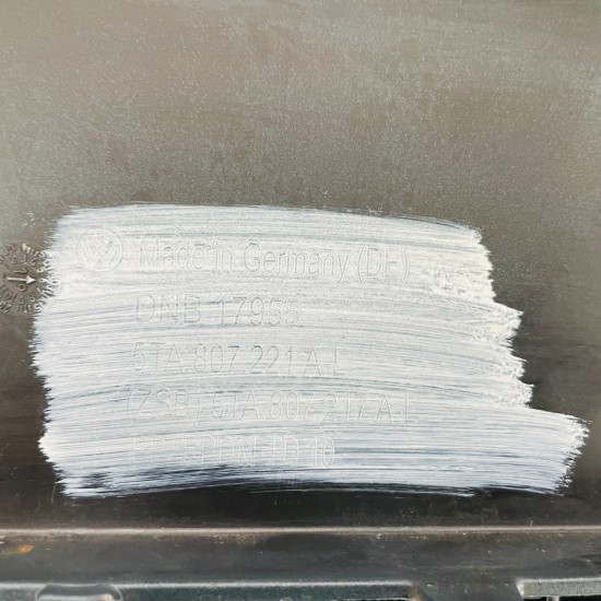 VW Touran Front Bumper Mk2 Highline Genuine Green 5ta807221al 2015-2020 [Ba126]