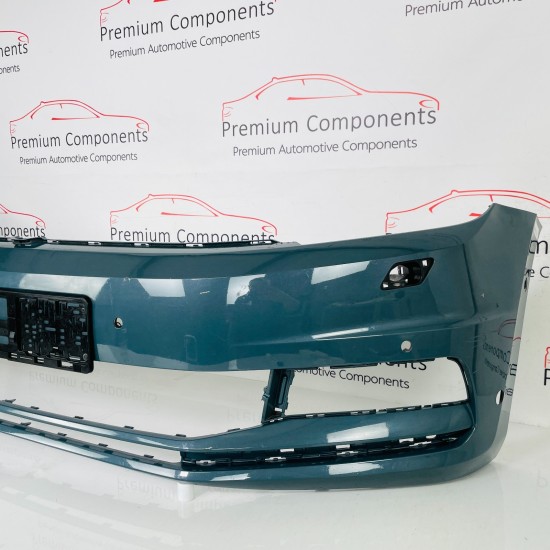 VW Touran Front Bumper Mk2 Highline Genuine Green 5ta807221al 2015-2020 [Ba126]