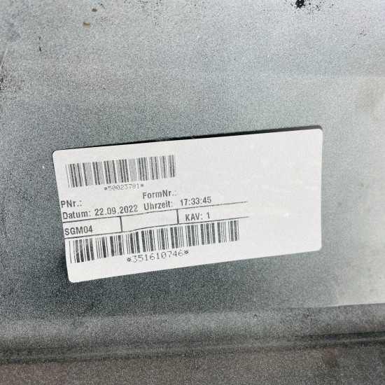 VW Golf Sportsvan Front Bumper Sv Genuine White 510807221 | 2015-2018 [Ba122]