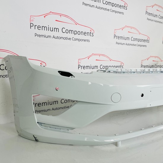 VW Golf Sportsvan Front Bumper Sv Genuine White 510807221 | 2015-2018 [Ba122]