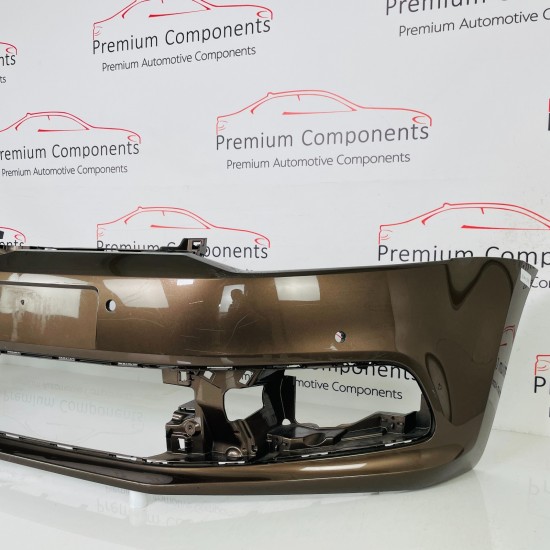 VW Polo Front Bumper With Pdc Genuine Brown 6c0807221 | 2014-2017 [Ba139]