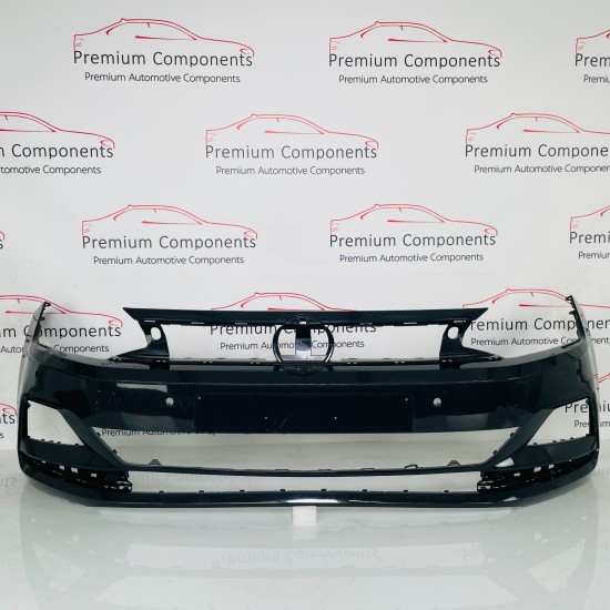 VW Polo Front Bumper Se 2g With Pdc Genuine Grey 2g0807221 | 2017-2022 [Ba143]