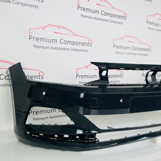 VW Polo Front Bumper Se 2g With Pdc Genuine Grey 2g0807221 | 2017-2022 [Ba143]