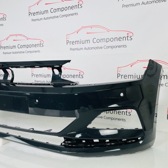 VW Polo Front Bumper Se 2g With Pdc Genuine Grey 2g0807221 | 2017-2022 [Ba143]