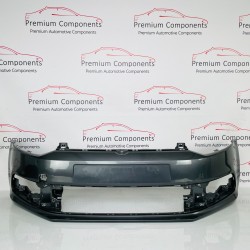 VW Polo Front Bumper Genuine Grey 2g0807221 | 2014-2017 [Ba145]