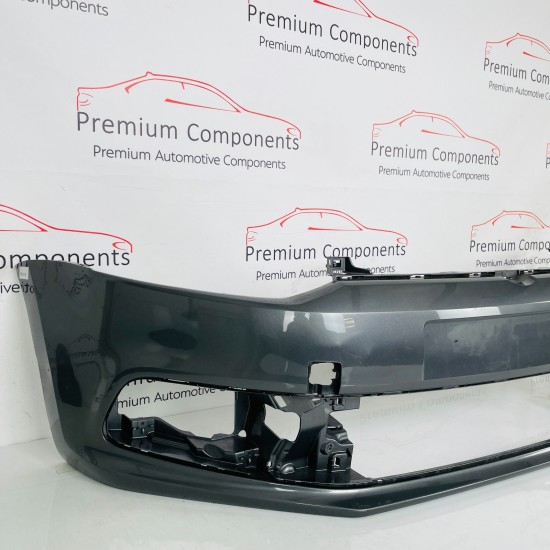 VW Polo Front Bumper Genuine Grey 2g0807221 | 2014-2017 [Ba145]