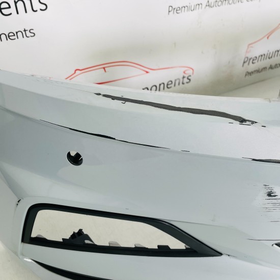 VW Polo Front Bumper Se 2g Genuine White With Pdc 2g0807221 | 2017-2022 [Ba152]