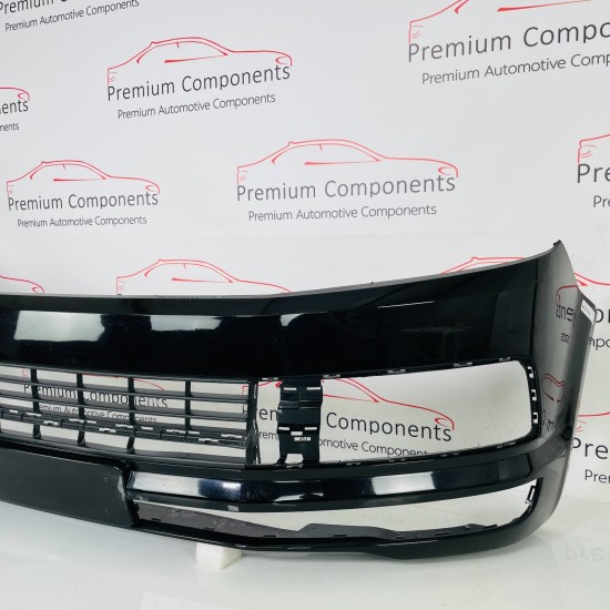 VW Transporter Front Bumper T6 Genuine Black 7e5807221d | 2016-2019 [aw111]