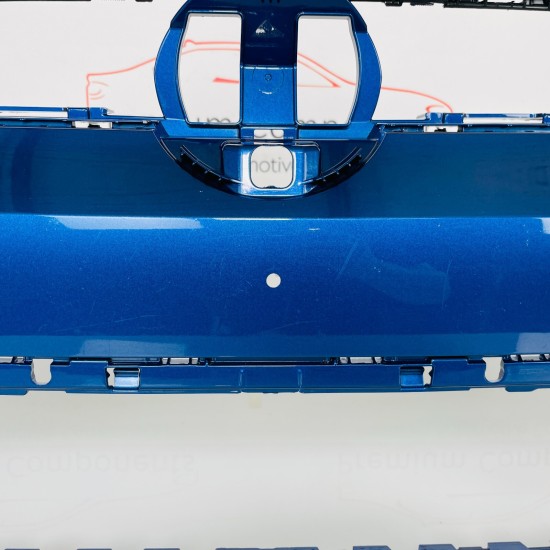 VW Polo Front Bumper Mk6 R Line Genuine Blue 2gs807221h | 2022-2024 [ac4]