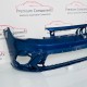 VW Polo Front Bumper Mk6 R Line Genuine Blue 2gs807221h | 2022-2024 [ac4]