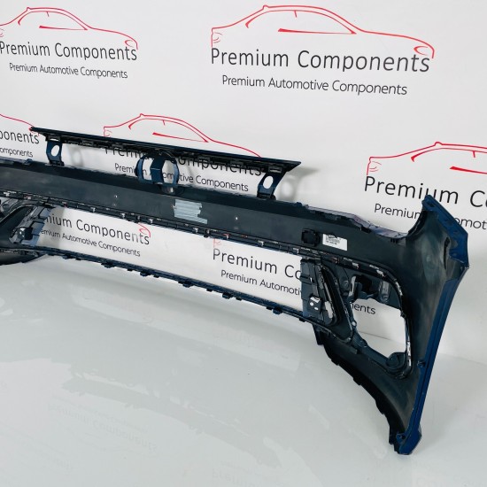 VW Polo Front Bumper Mk6 R Line Genuine Blue 2gs807221h | 2022-2024 [ac4]