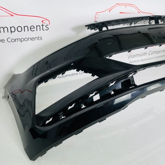 VW Polo Front Bumper Mk6 Se Genuine Black 2g0807221 | 2017-2022 [aw136]