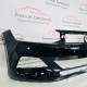 VW Polo Front Bumper Mk6 Se Genuine Black 2g0807221 | 2017-2022 [aw136]