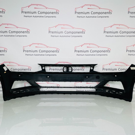 VW Polo Front Bumper Mk6 Se Genuine Black 2g0807221 | 2017-2022 [aw136]