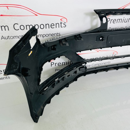 VW Polo Front Bumper Mk6 Se Genuine Black 2g0807221 | 2017-2022 [aw136]