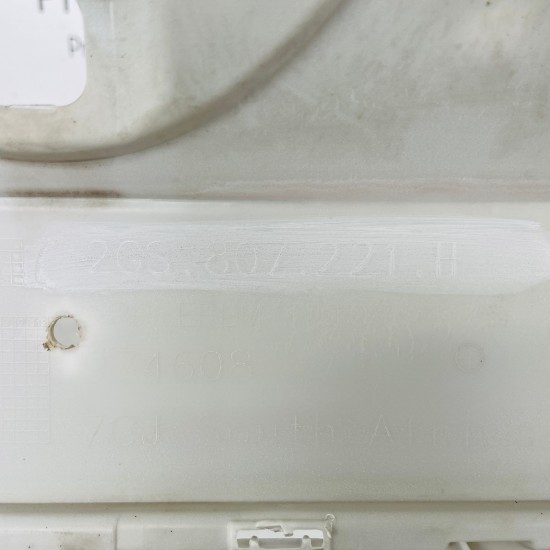 VW Polo Front Bumper Mk6 R-line Genuine White 2gs807221h | 2022-2024 [Bb34]