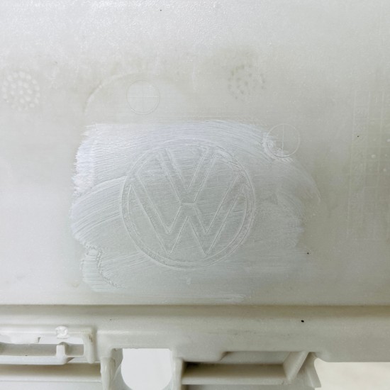 VW Polo Front Bumper Mk6 R-line Genuine White 2gs807221h | 2022-2024 [Bb34]