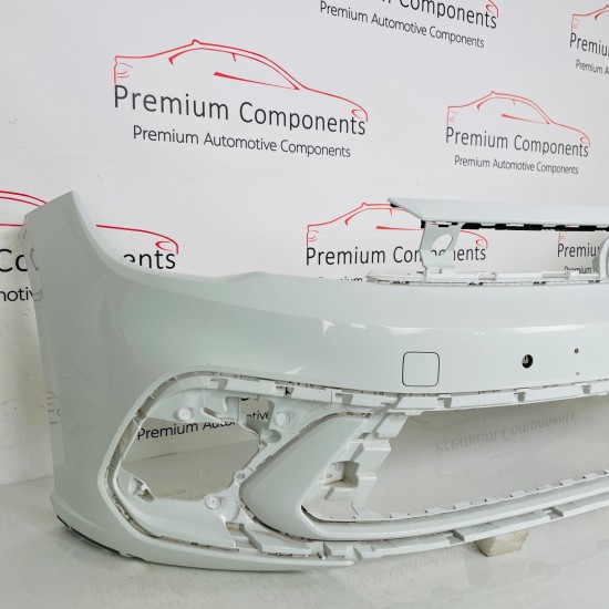 VW Polo Front Bumper Mk6 R-line Genuine White 2gs807221h | 2022-2024 [Bb34]