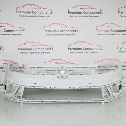 VW Polo Front Bumper Mk6 R-line Genuine White 2g0807221k | 2022-2024 [Bc19]