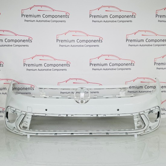 VW Polo Front Bumper Mk6 R-line Genuine White 2g0807221k | 2022-2024 [Bc19]