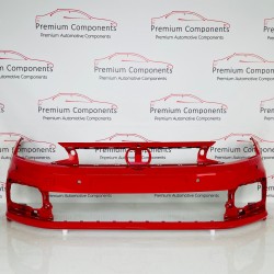 VW Polo Front Bumper Gti R Line Genuine Red 2g0807221j | 2017-2022 [Bc20]
