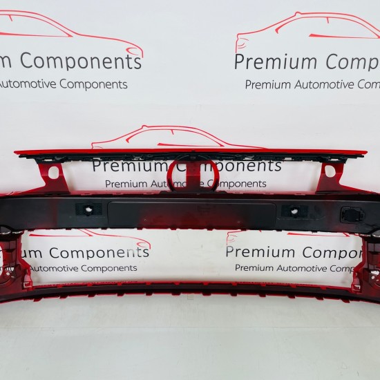 VW Polo Front Bumper Gti R Line Genuine Red 2g0807221j | 2017-2022 [Bc20]