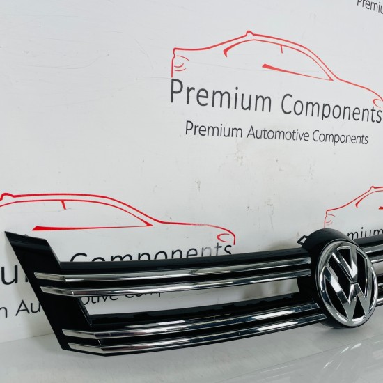 VW Tiguan Grill Front Bumper 5n Genuine 5n0853655 | 2013-2015 [zc2]