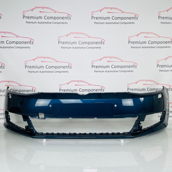 VW Sharan Front Bumper Mk2 Se Highline Genuine Blue 7n0807217 | 2010–2022 [Bc89]