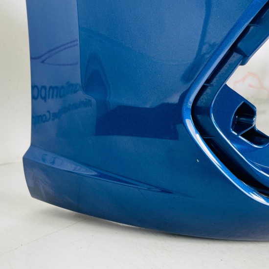 VW Polo Front Bumper Mk6 R-line Genuine Blue 2gs807221h | 2017-2022 [Bd23]