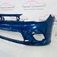 VW Polo Front Bumper Mk6 R-line Genuine Blue 2gs807221h | 2017-2022 [Bd23]