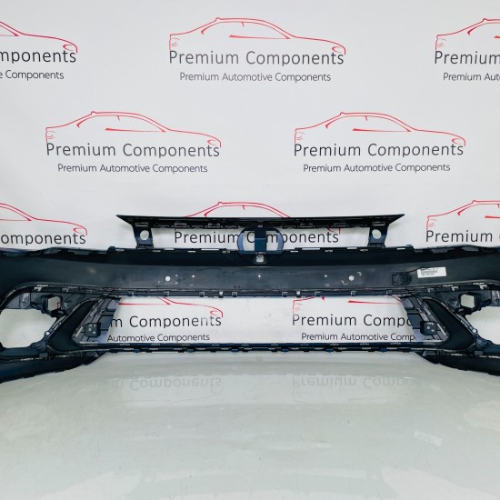 VW Polo Front Bumper Mk6 R-line Genuine Blue 2gs807221h | 2017-2022 [Bd23]